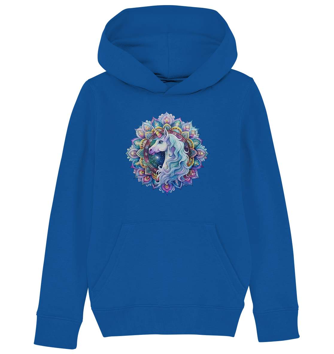 Einhorn Mandala - Kids Organic Hoodie