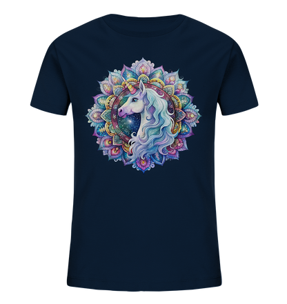 Einhorn Mandala - Kids Organic Shirt