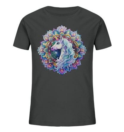 Einhorn Mandala - Kids Organic Shirt