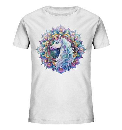 Einhorn Mandala - Kids Organic Shirt