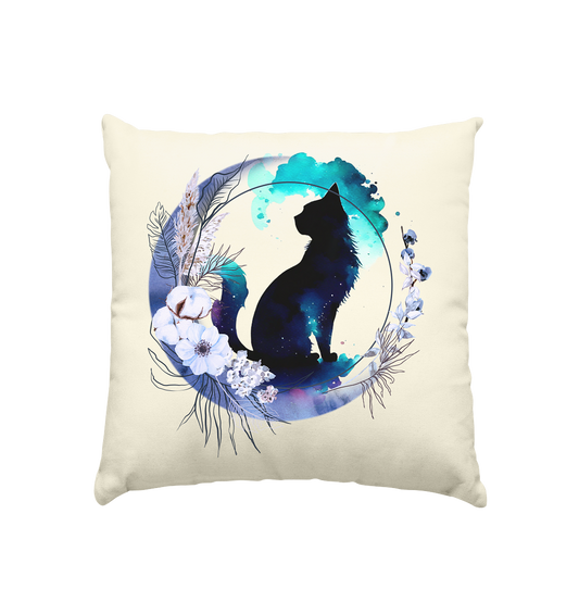 Moon Cat - Kissen natur 40x40cm