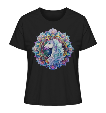 Einhorn Mandala - Ladies Organic Shirt