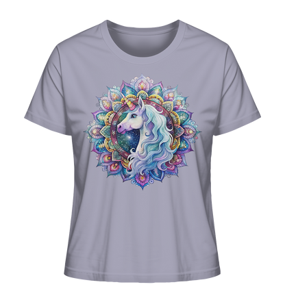 Einhorn Mandala - Ladies Organic Shirt