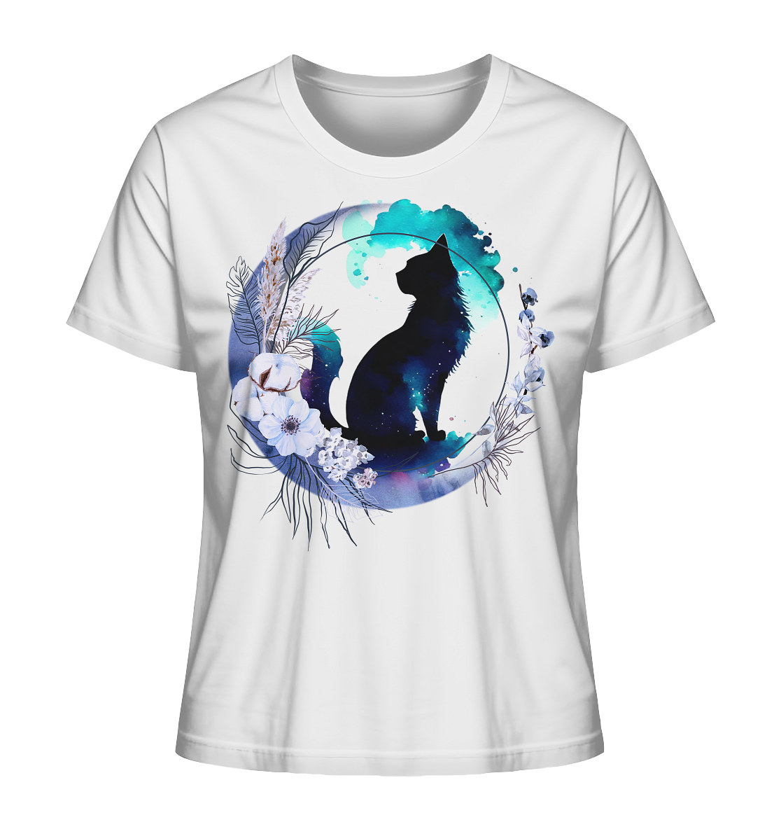 Cat Shadow - Ladies Organic Shirt