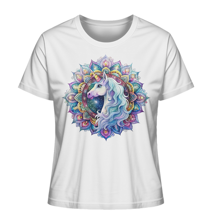 Einhorn Mandala - Ladies Organic Shirt