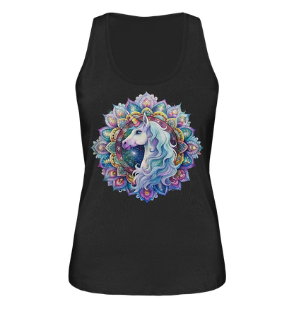 Einhorn Mandala - Ladies Organic Tank-Top