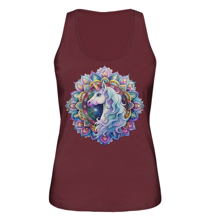 Einhorn Mandala - Ladies Organic Tank-Top