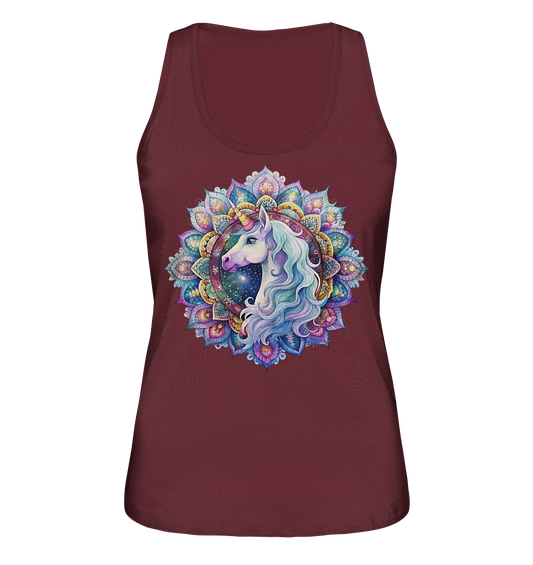 Einhorn Mandala - Ladies Organic Tank-Top