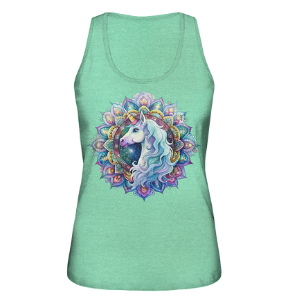 Einhorn Mandala - Ladies Organic Tank-Top