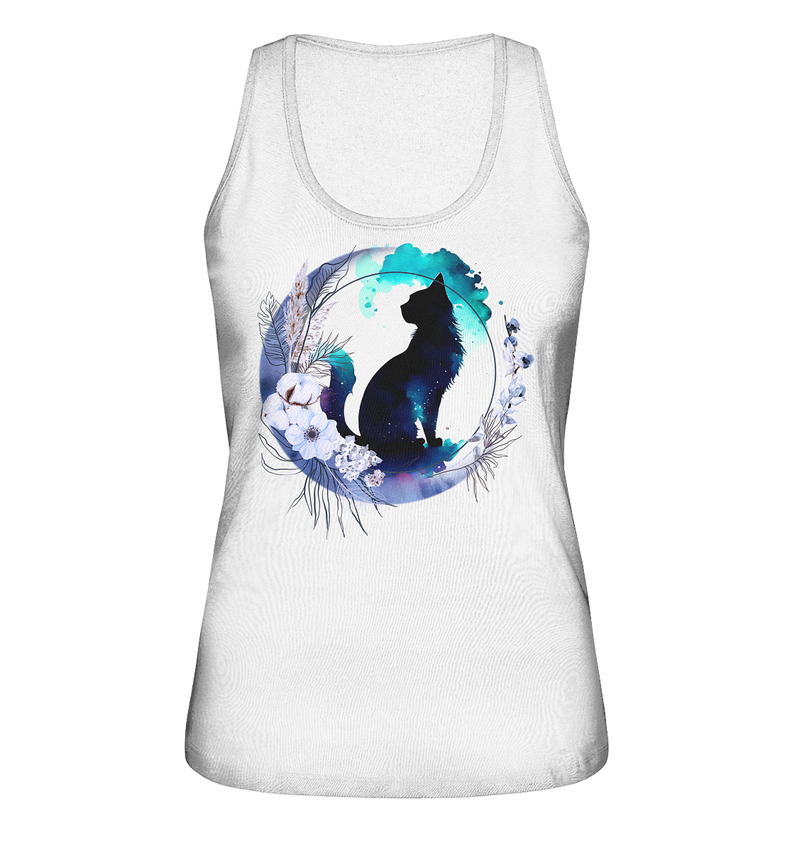 Moon Cat - Ladies Organic Tank-Top