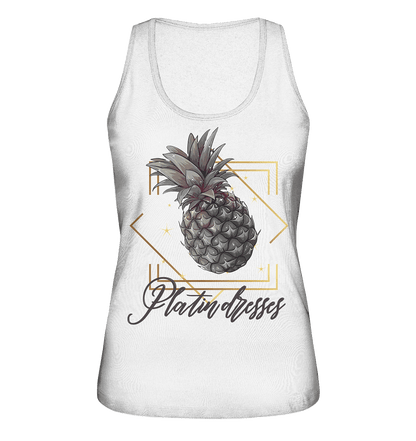 Platin Ananas - Ladies Organic Tank-Top - ArtfulShenwyn