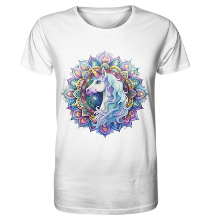 Einhorn Mandala - Organic Basic Shirt