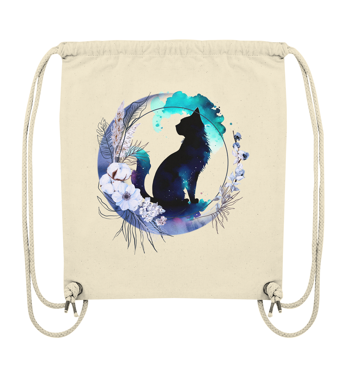 Moon Cat - Organic Gym-Bag