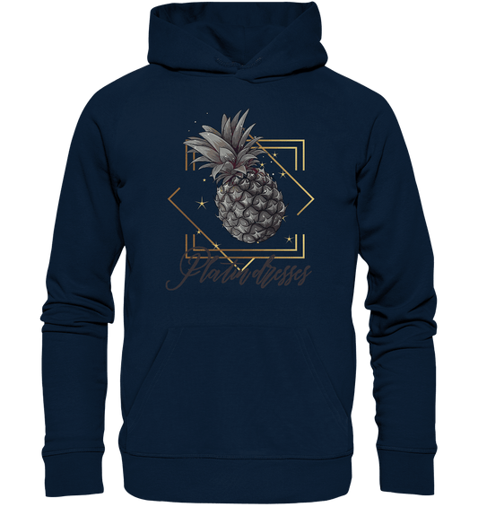 Platin Ananas - Organic Hoodie - ArtfulShenwyn