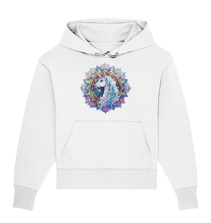 Einhorn Mandala - Organic Oversize Hoodie