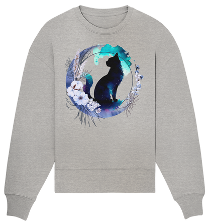 Moon Cat - Organic Oversize Sweatshirt