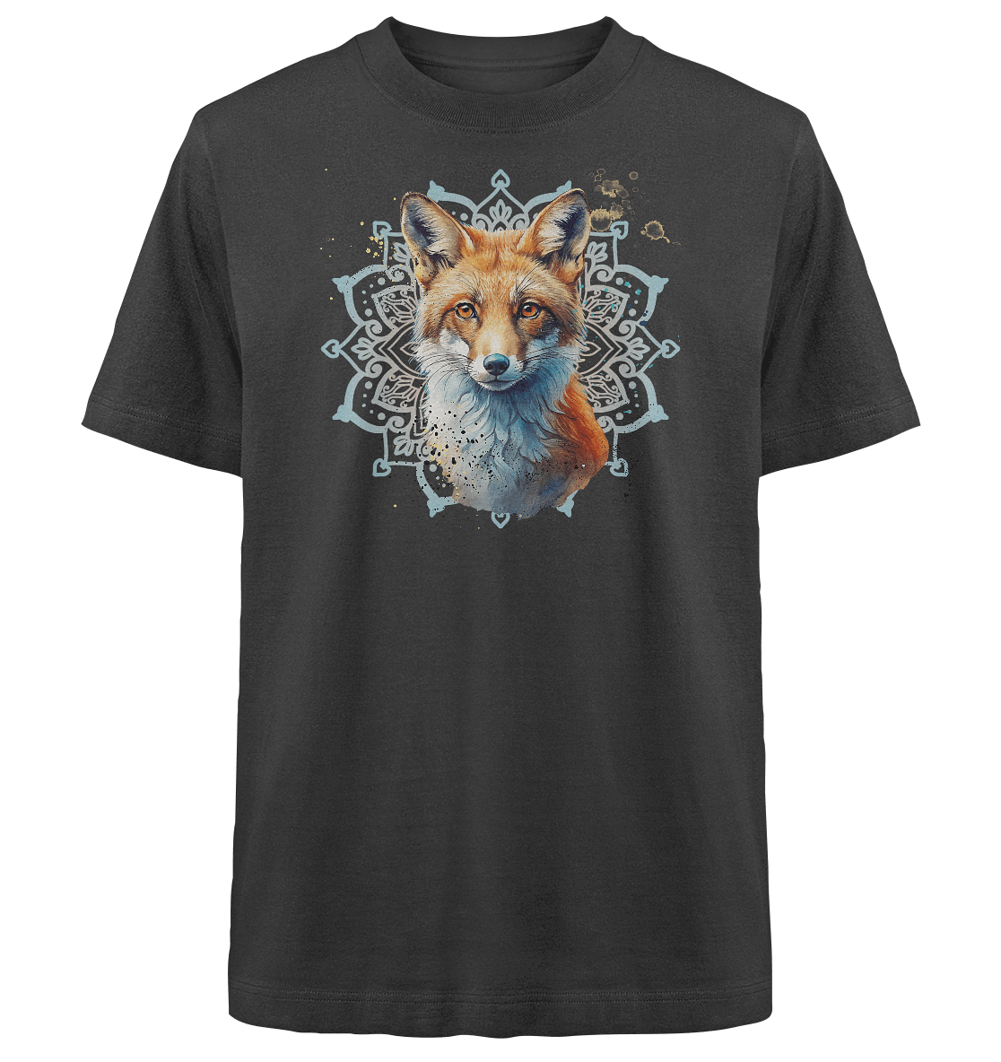 Fuchs Mandala - Heavy Oversized Organic Shirt - ArtfulShenwyn