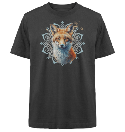 Fuchs Mandala - Heavy Oversized Organic Shirt - ArtfulShenwyn