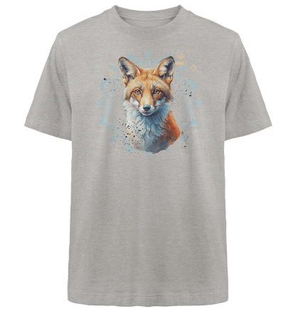 Fuchs Mandala - Heavy Oversized Organic Shirt - ArtfulShenwyn