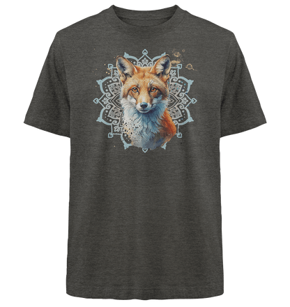 Fuchs Mandala - Heavy Oversized Organic Shirt - ArtfulShenwyn