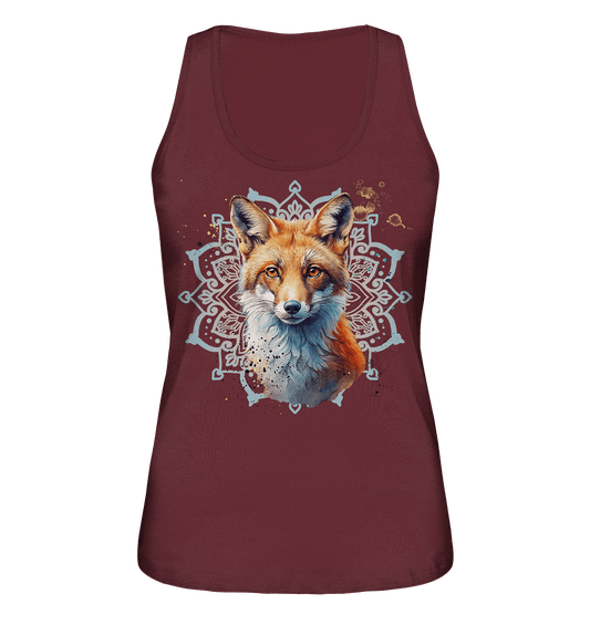 Fuchs Mandala - Ladies Organic Tank-Top - ArtfulShenwyn