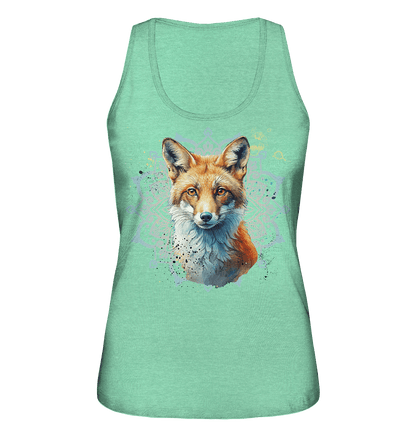 Fuchs Mandala - Ladies Organic Tank-Top - ArtfulShenwyn