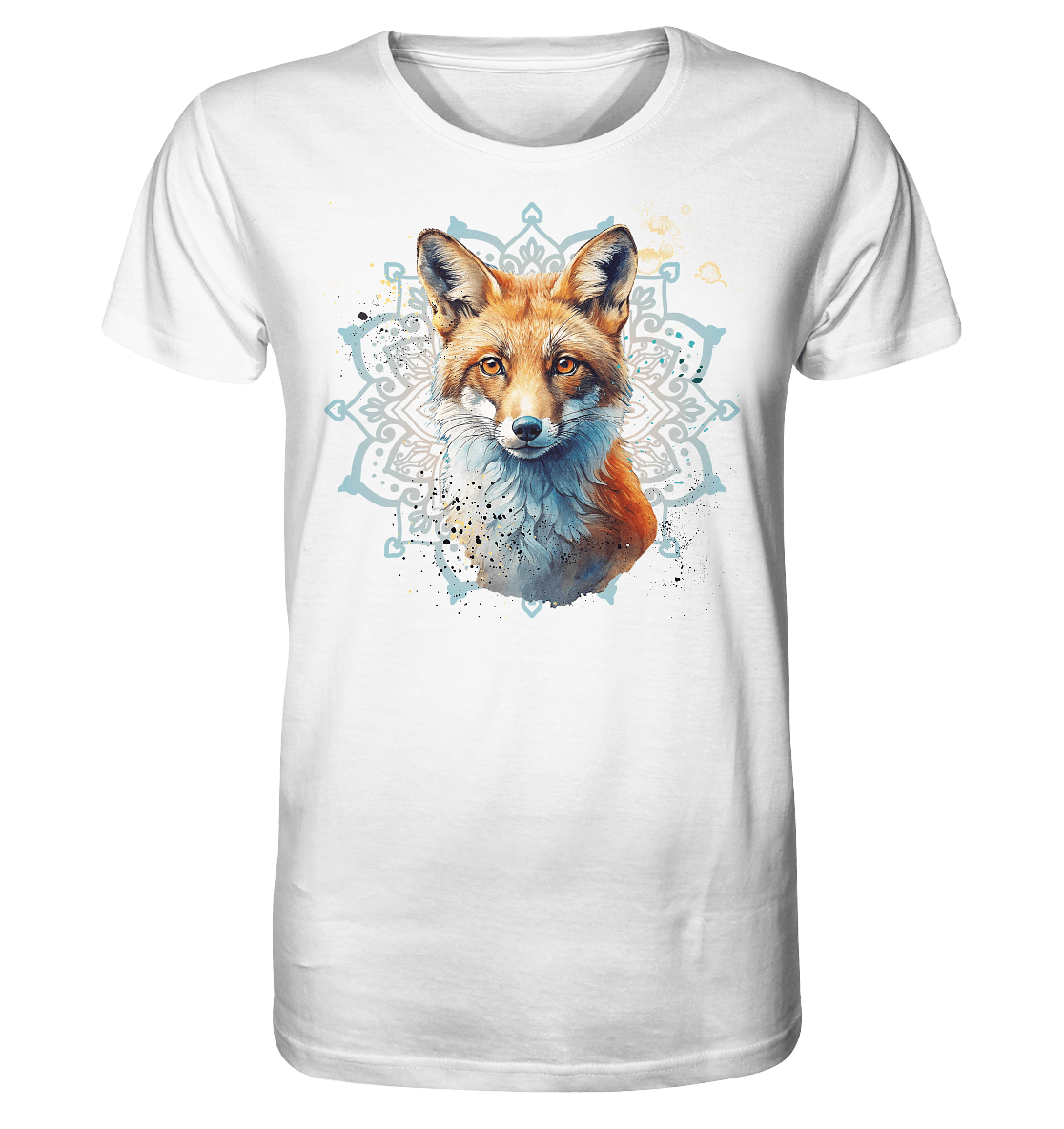 Fuchs Mandala - Organic Basic Shirt - ArtfulShenwyn