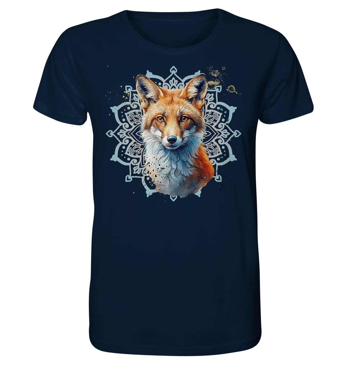 Fuchs Mandala - Organic Basic Shirt - ArtfulShenwyn