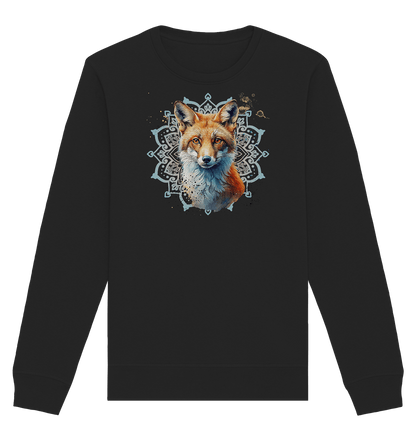 Fuchs Mandala - Organic Basic Unisex Sweatshirt - ArtfulShenwyn