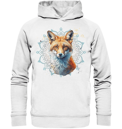 Fuchs Mandala - Organic Fashion Hoodie - ArtfulShenwyn