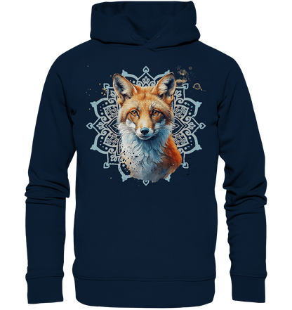 Fuchs Mandala - Organic Fashion Hoodie - ArtfulShenwyn