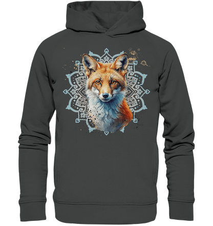 Fuchs Mandala - Organic Fashion Hoodie - ArtfulShenwyn