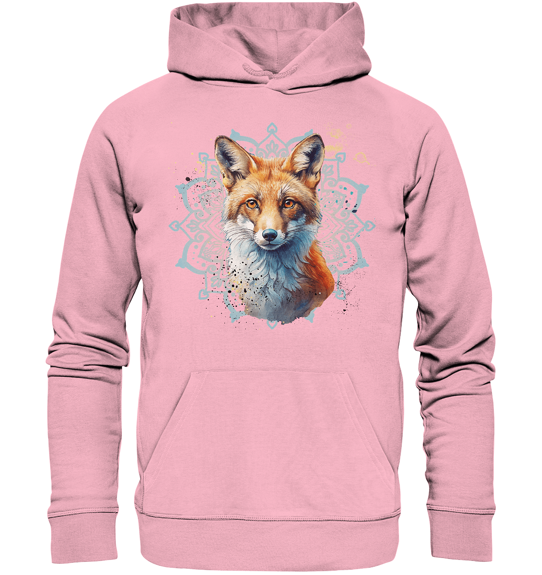 Fuchs Mandala - Organic Hoodie - ArtfulShenwyn