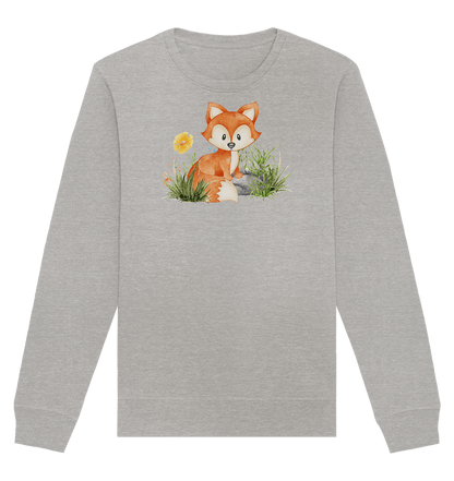 Fuchs - Organic Basic Unisex Sweatshirt - ArtfulShenwyn