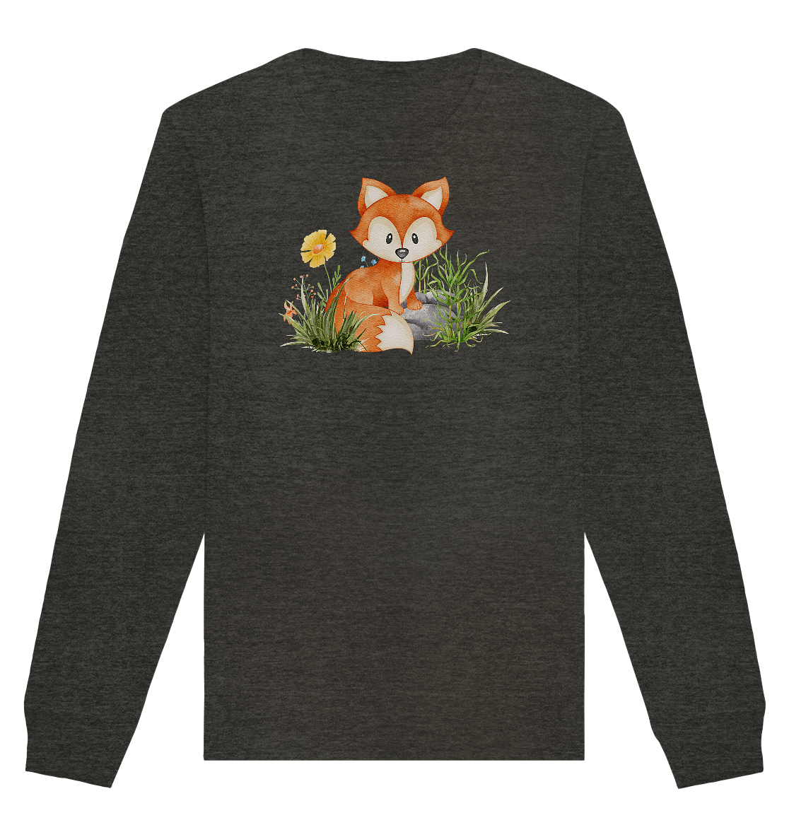 Fuchs - Organic Basic Unisex Sweatshirt - ArtfulShenwyn