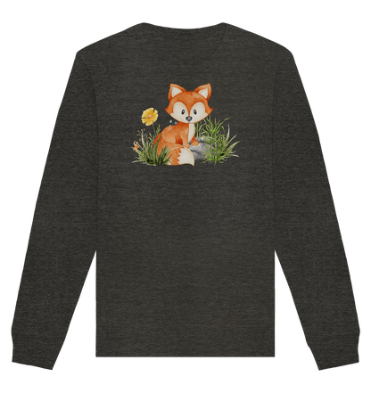 Fuchs - Organic Basic Unisex Sweatshirt - ArtfulShenwyn