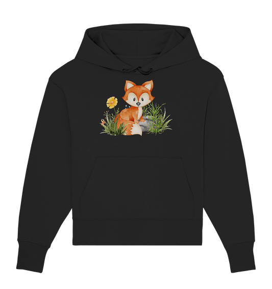 Fuchs - Organic Oversize Hoodie - ArtfulShenwyn