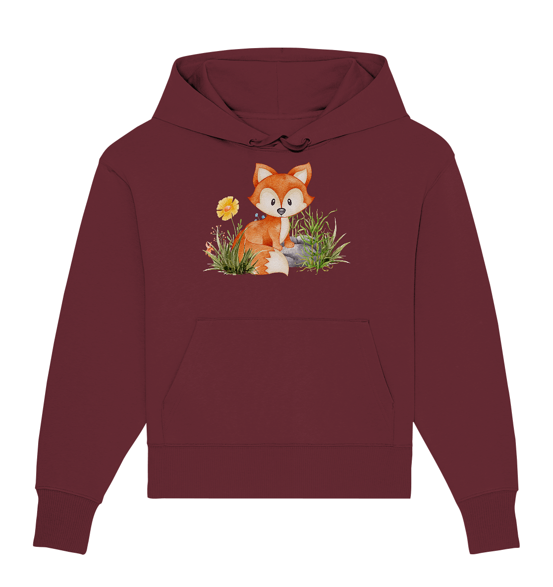 Fuchs - Organic Oversize Hoodie - ArtfulShenwyn