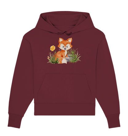 Fuchs - Organic Oversize Hoodie - ArtfulShenwyn