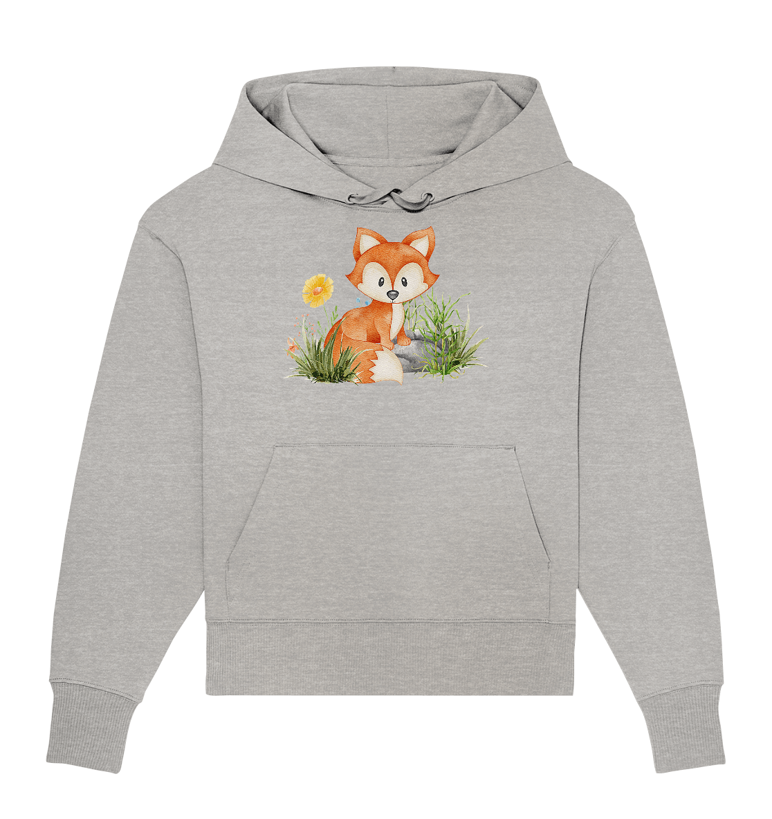 Fuchs - Organic Oversize Hoodie - ArtfulShenwyn