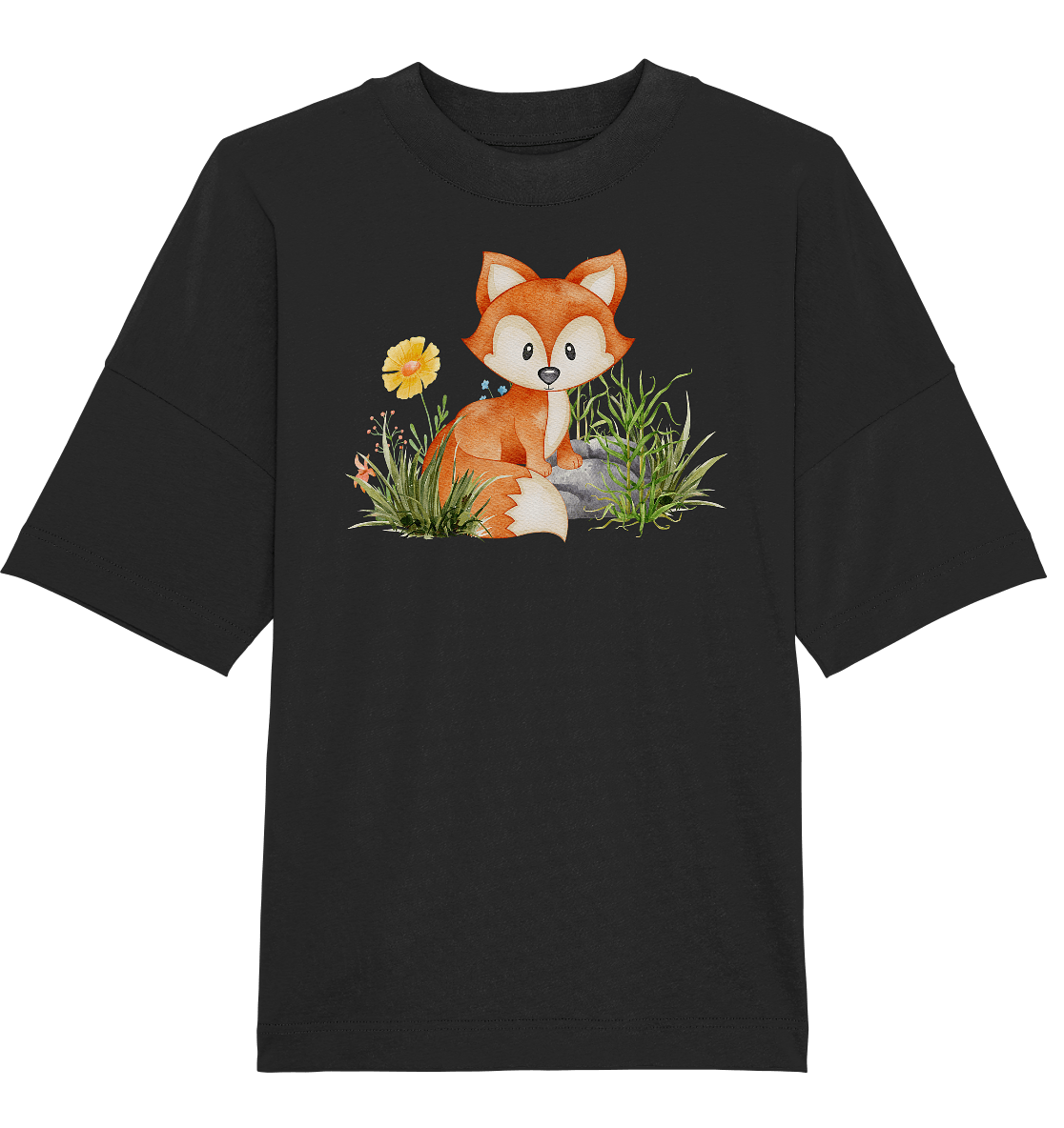 Fuchs - Organic Oversize Shirt - ArtfulShenwyn