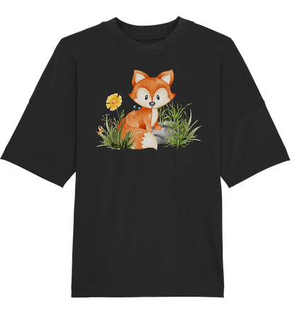 Fuchs - Organic Oversize Shirt - ArtfulShenwyn