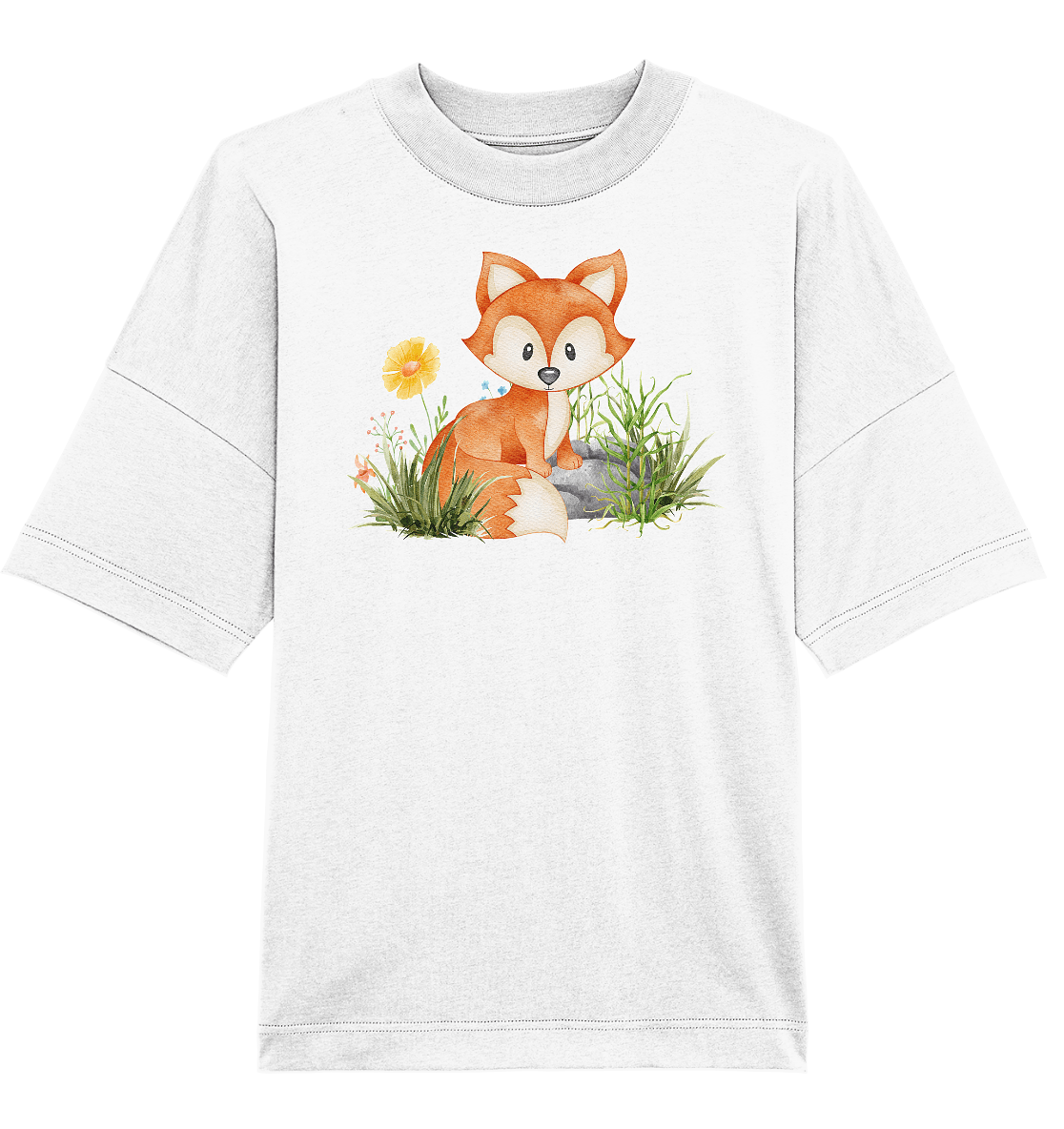 Fuchs - Organic Oversize Shirt - ArtfulShenwyn