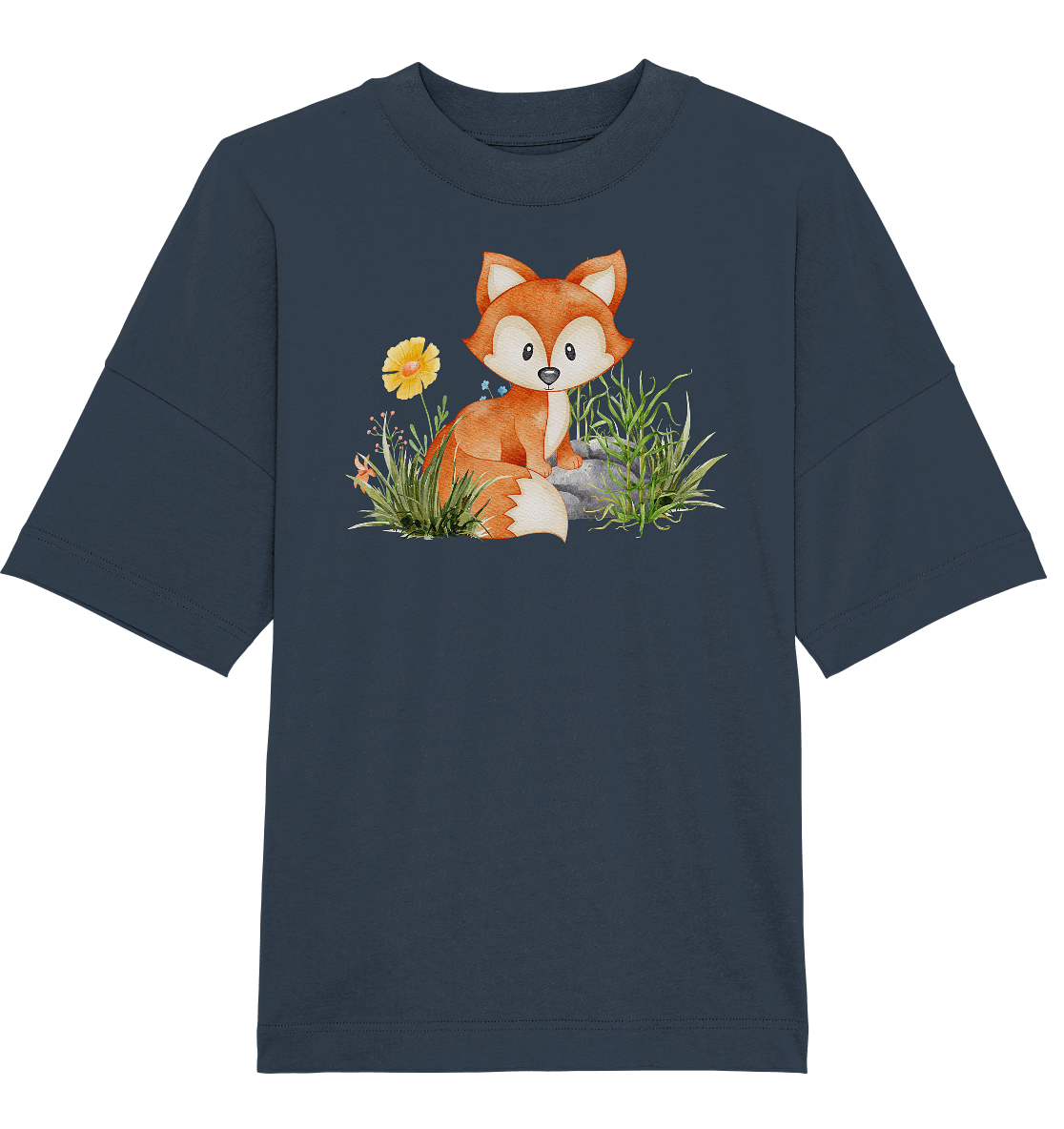 Fuchs - Organic Oversize Shirt - ArtfulShenwyn