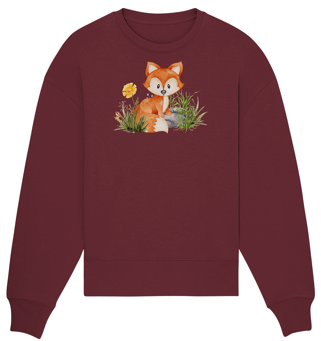 Fuchs - Organic Oversize Sweatshirt - ArtfulShenwyn