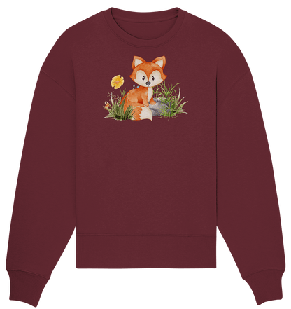 Fuchs - Organic Oversize Sweatshirt - ArtfulShenwyn