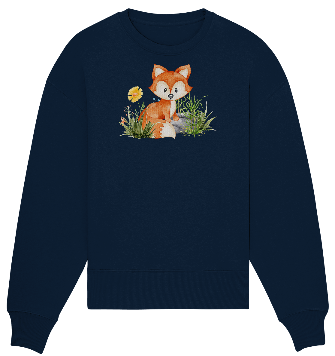 Fuchs - Organic Oversize Sweatshirt - ArtfulShenwyn