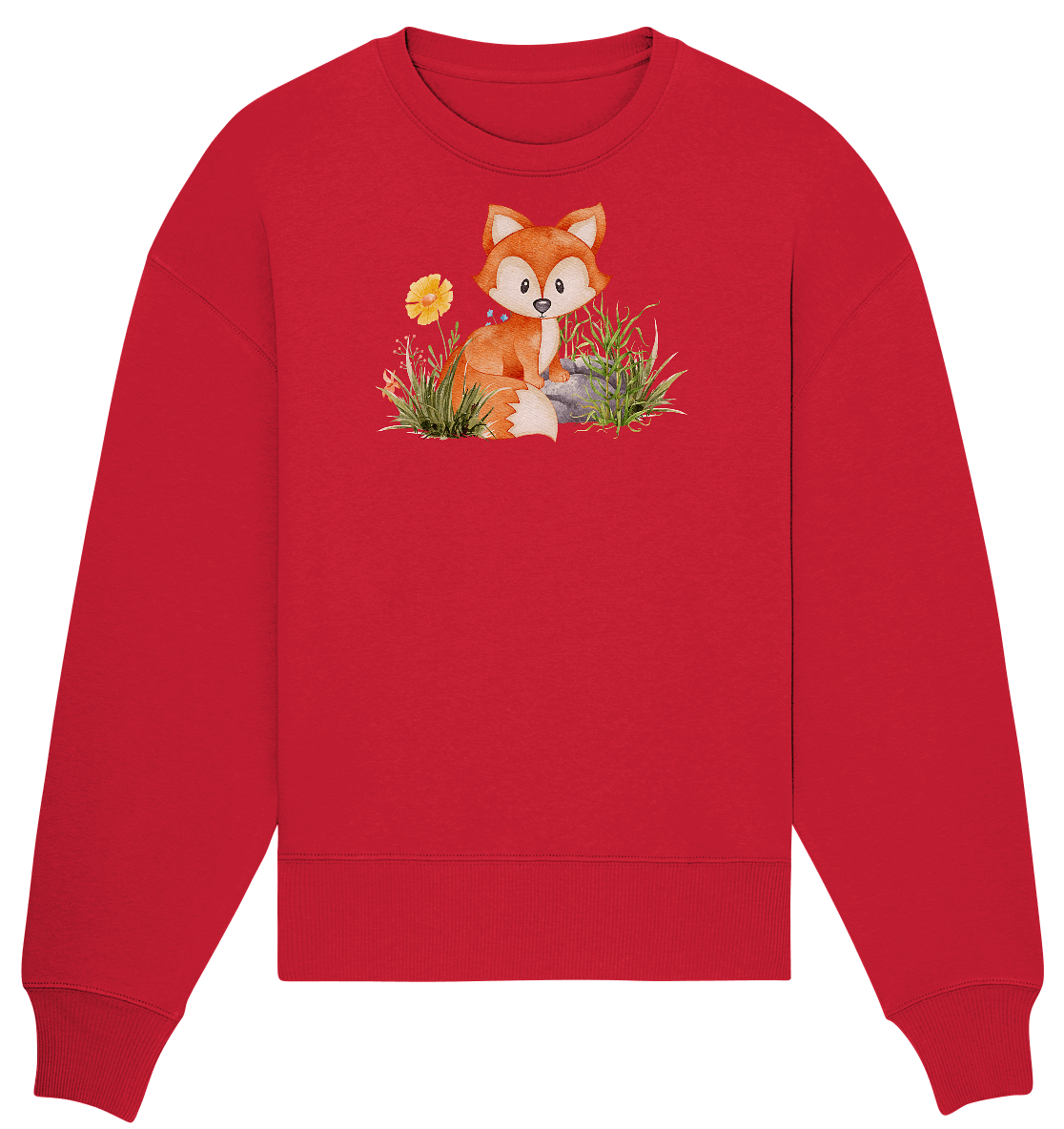 Fuchs - Organic Oversize Sweatshirt - ArtfulShenwyn