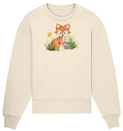 Fuchs - Organic Oversize Sweatshirt - ArtfulShenwyn