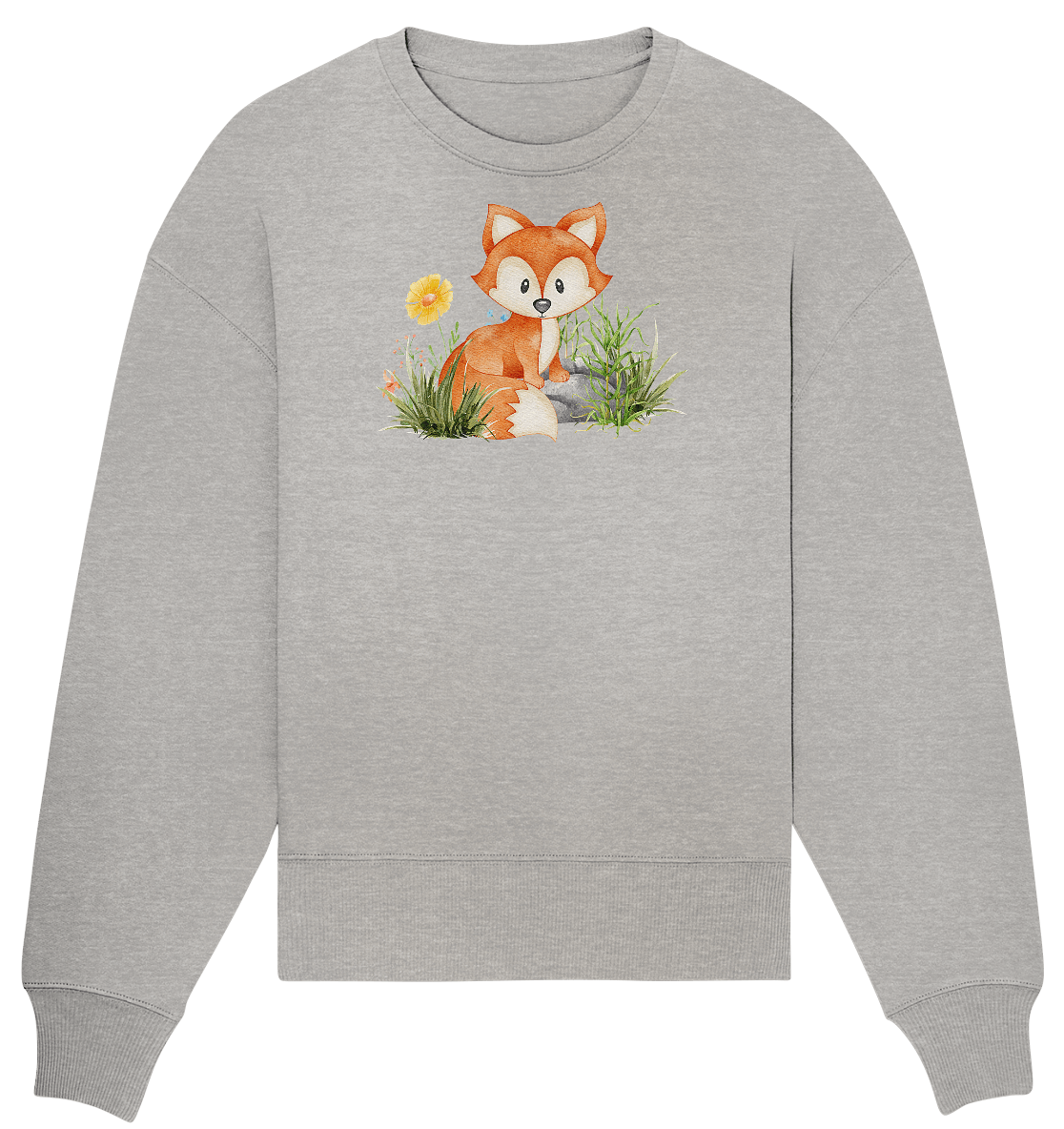 Fuchs - Organic Oversize Sweatshirt - ArtfulShenwyn